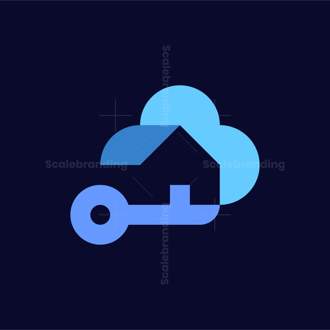 Key House Cloud Logo Scalebranding